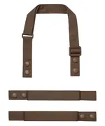 Swap & Pop' Customisable Apron - Straps Brown
