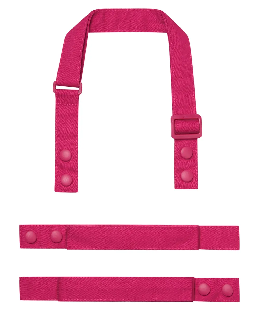Swap & Pop' Customisable Apron - Straps Hot Pink
