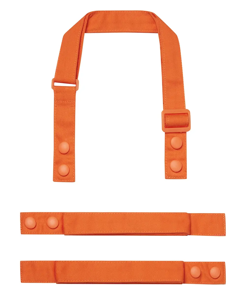 Swap & Pop' Customisable Apron - Straps Orange