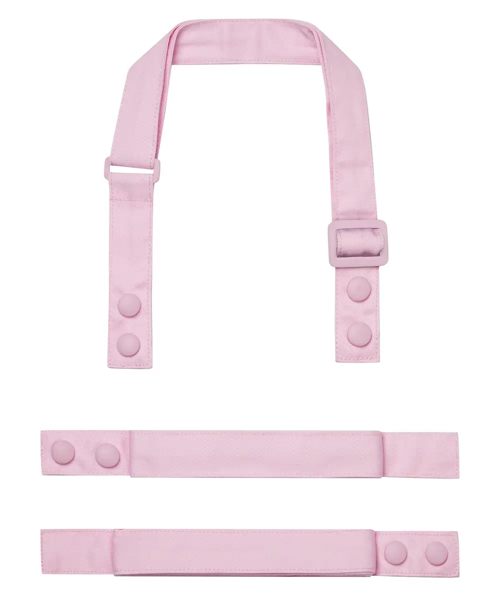 Swap & Pop' Customisable Apron - Straps Pink
