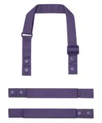 Swap & Pop' Customisable Apron - Straps Purple