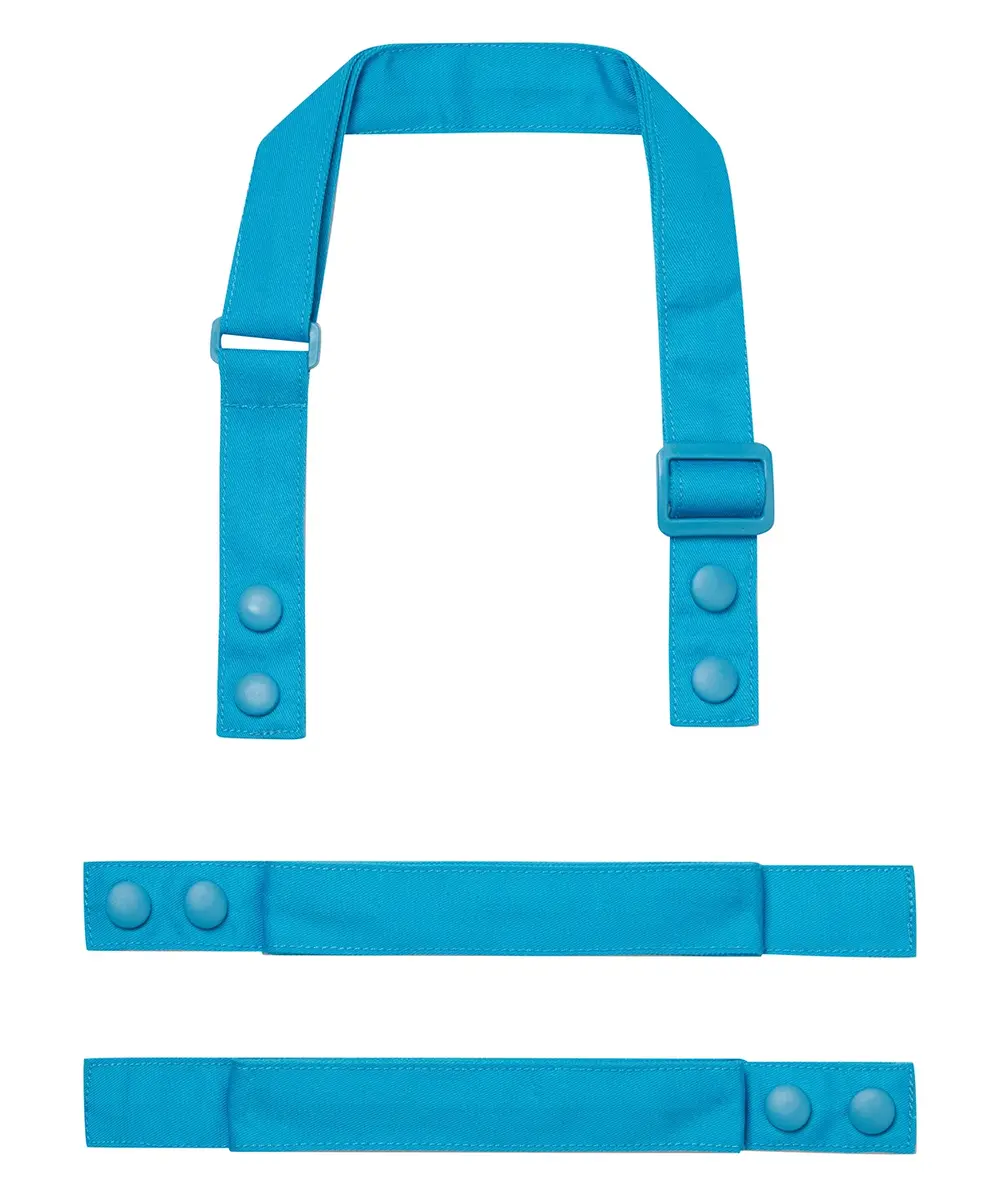 Swap & Pop' Customisable Apron - Straps Turquoise