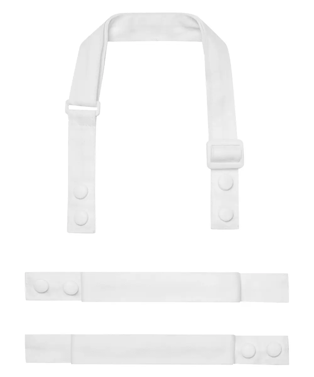 Swap & Pop' Customisable Apron - Straps White