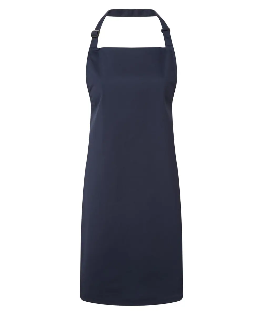 Antimicrobial Bib Apron Navy