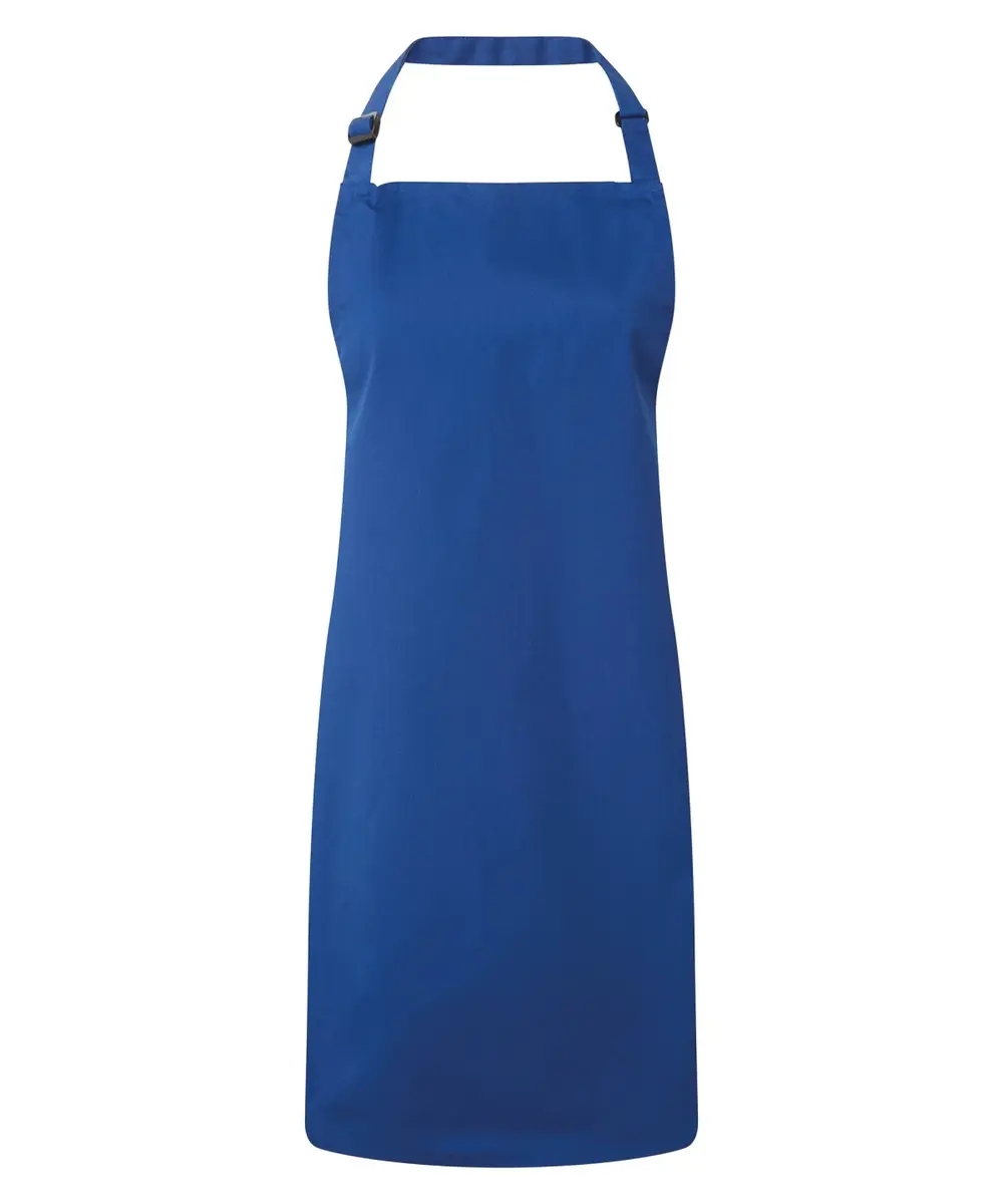 Antimicrobial Bib Apron Royal