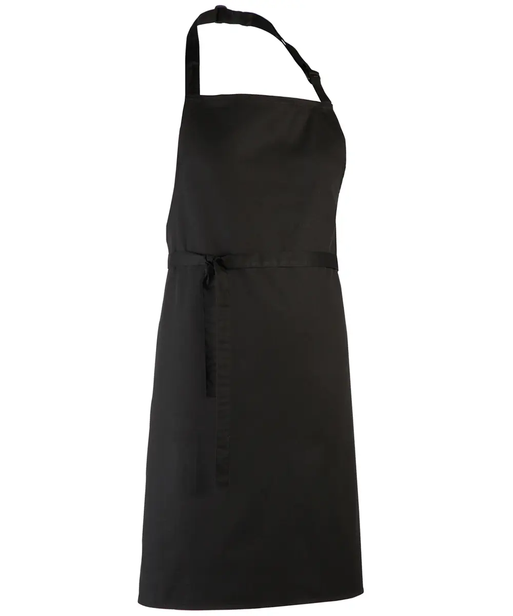 Colours Bib Apron - XL Black
