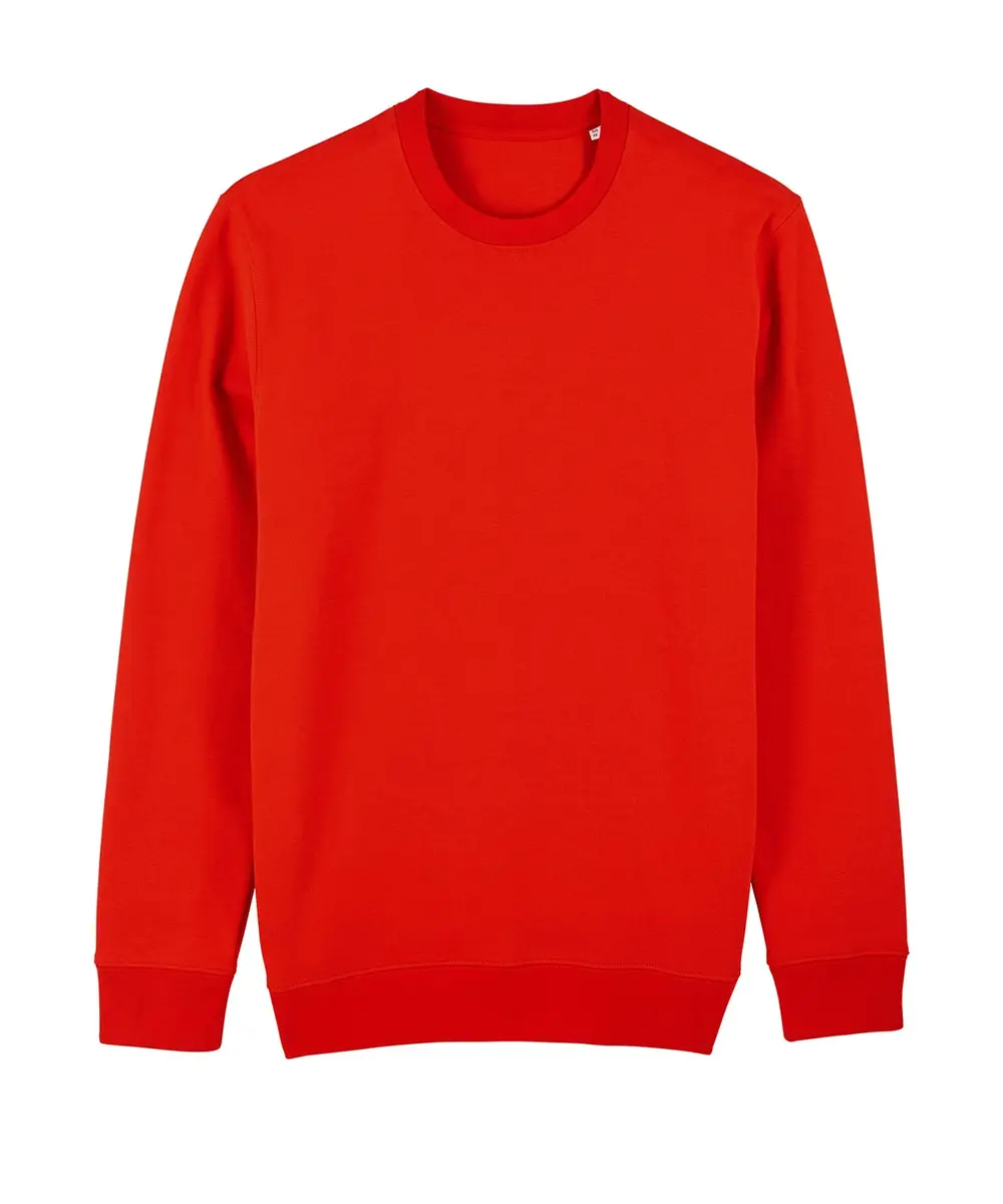 Unisex Changer Iconic Crew Neck Sweatshirt (STSU823) Bright Red