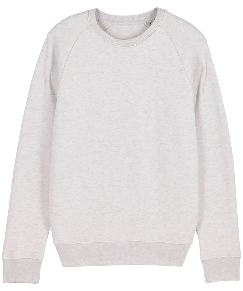 Stroller, Unisex Iconic Crew Neck Sweatshirt (STSM567) Cream Heather Grey