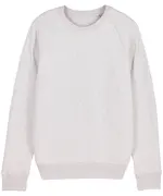 Stroller, Unisex Iconic Crew Neck Sweatshirt (STSM567) Cream Heather Grey