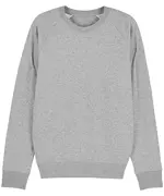 Stroller, Unisex Iconic Crew Neck Sweatshirt (STSM567) Heather Grey