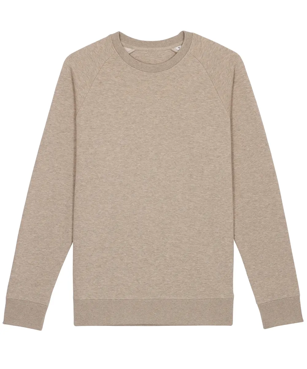 Stroller, Unisex Iconic Crew Neck Sweatshirt (STSM567) Heather Sand