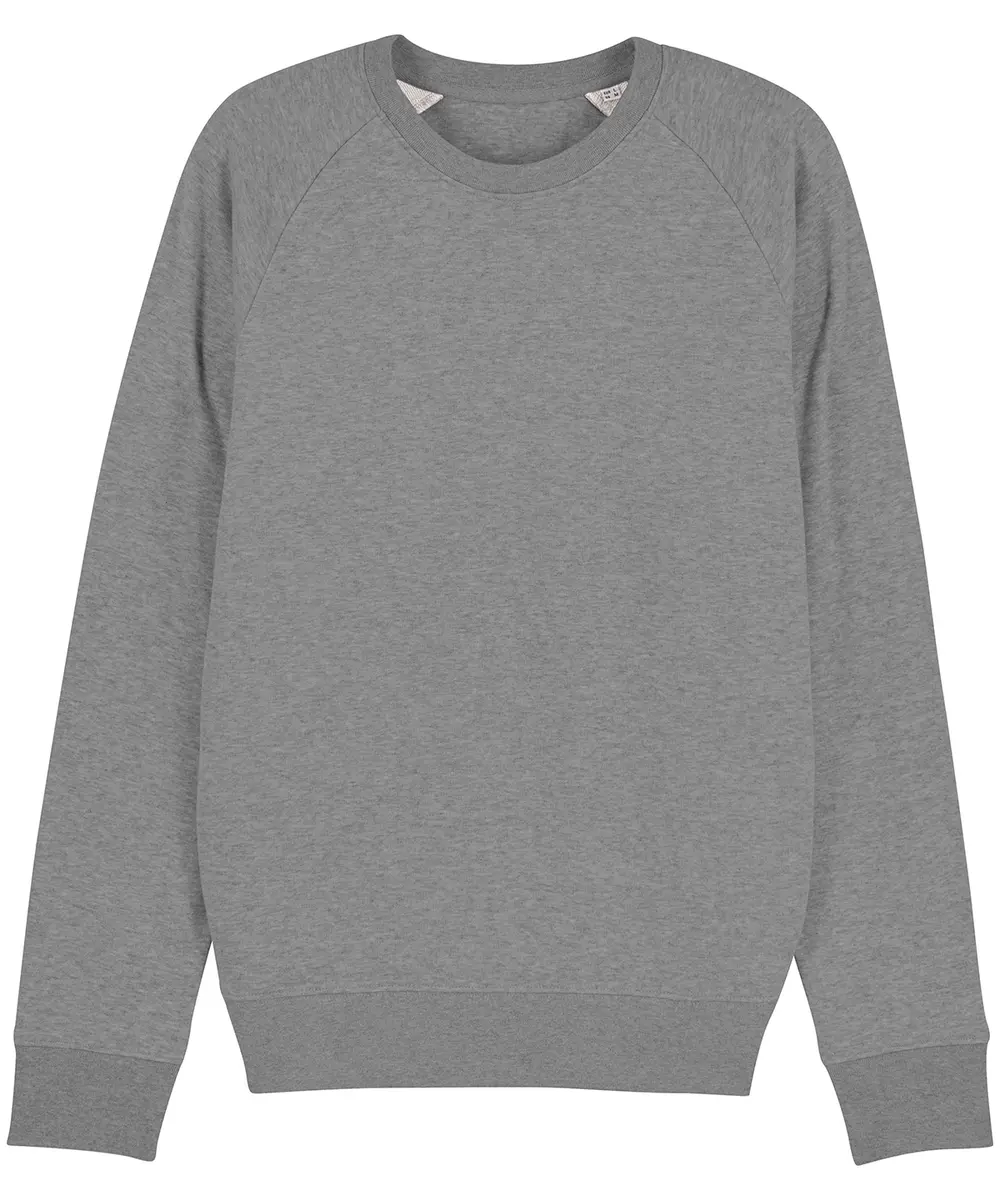 Stroller, Unisex Iconic Crew Neck Sweatshirt (STSM567) Mid Heather Grey