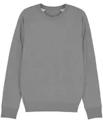 Stroller, Unisex Iconic Crew Neck Sweatshirt (STSM567) Mid Heather Grey