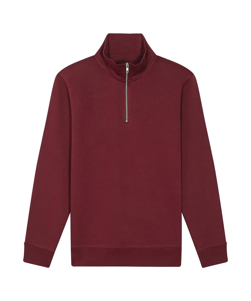 Stanley Trucker Quarter-zip Sweatshirt (STSM611) Burgundy