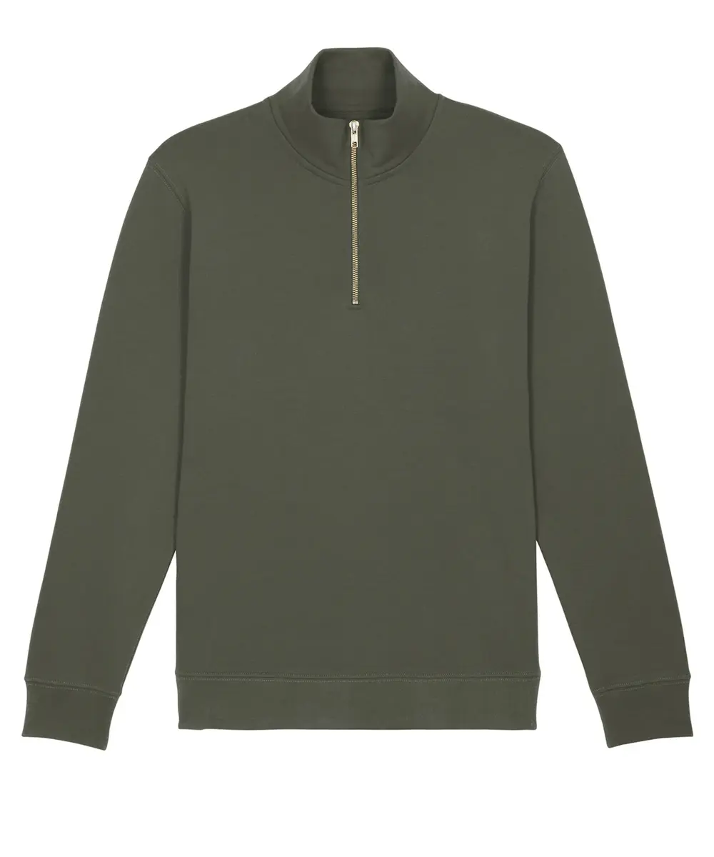 Stanley Trucker Quarter-zip Sweatshirt (STSM611) Khaki