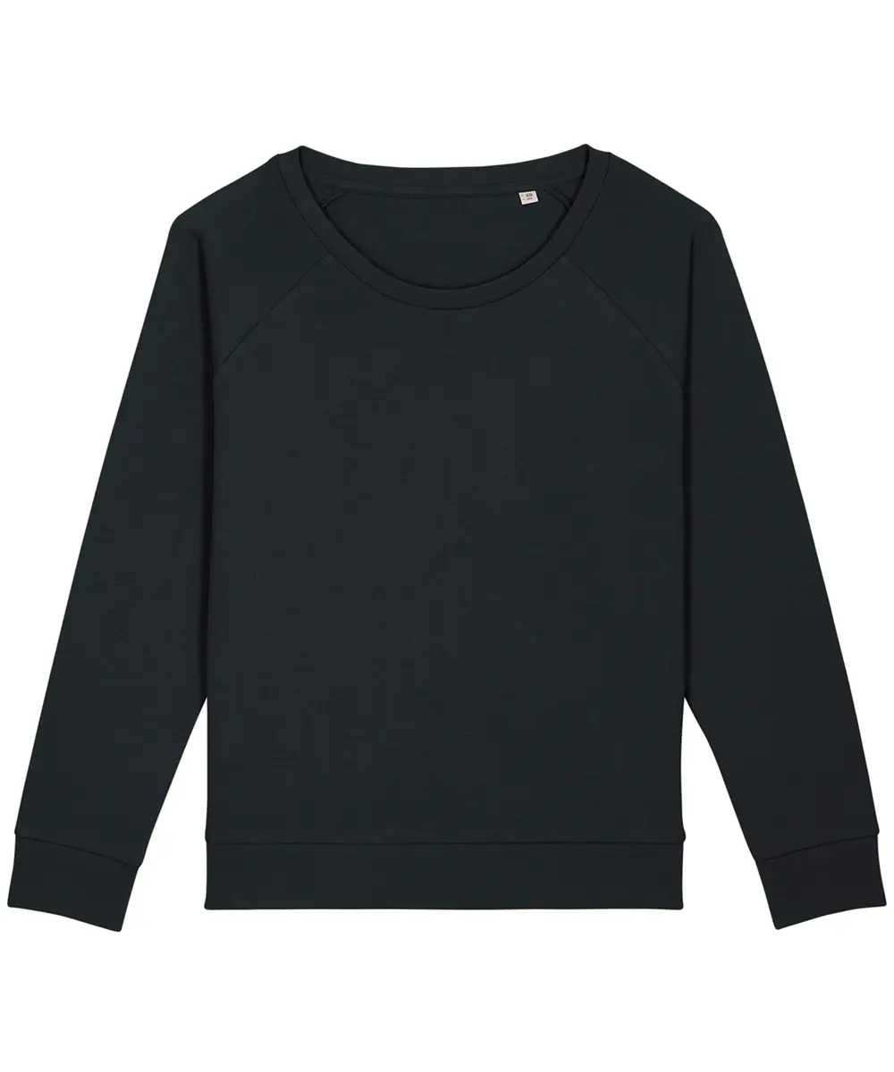 Women's Stella Dazzler Relaxed Fit Sweatshirt (STSW125) Black