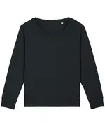 Women's Stella Dazzler Relaxed Fit Sweatshirt (STSW125) Black
