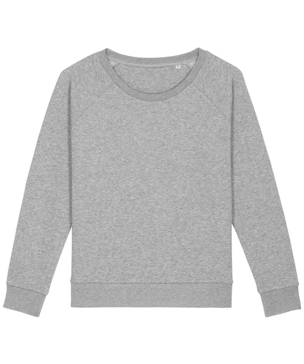 Women's Stella Dazzler Relaxed Fit Sweatshirt (STSW125) Heather Grey