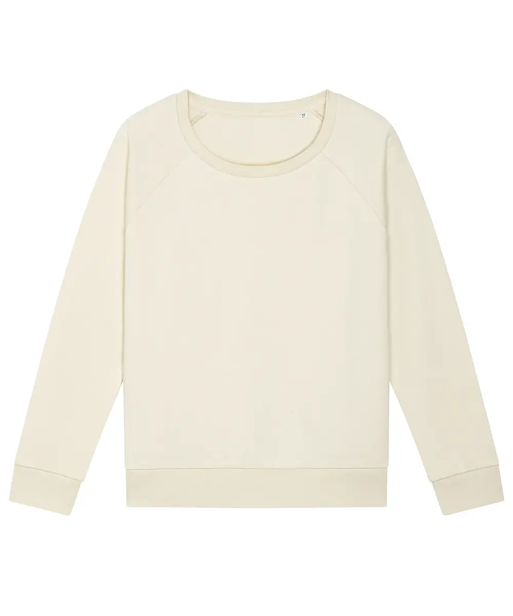 Women's Stella Dazzler Relaxed Fit Sweatshirt (STSW125) Natural Raw