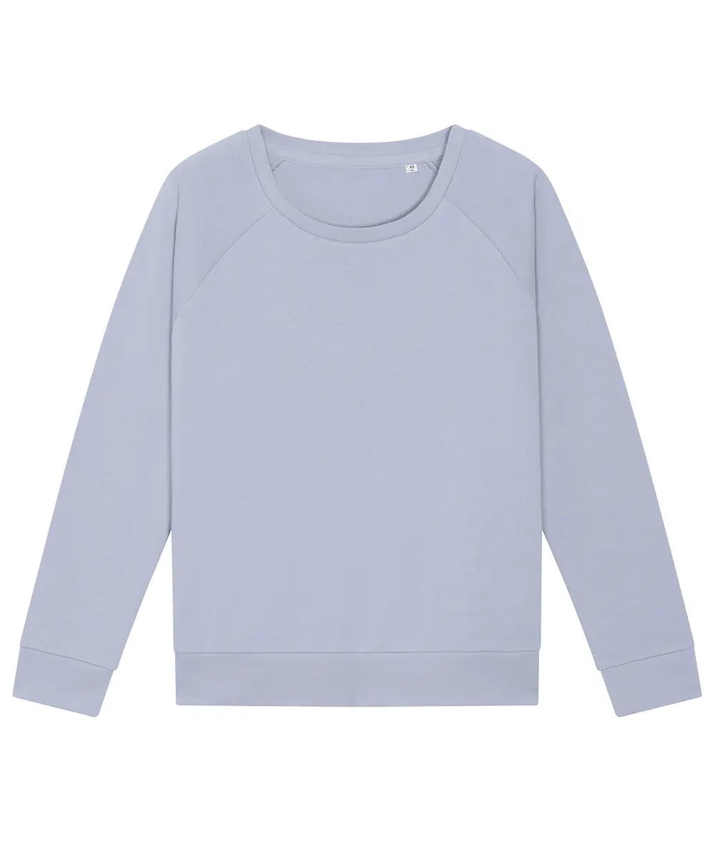 Women's Stella Dazzler Relaxed Fit Sweatshirt (STSW125) Serene Blue