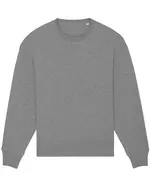 Radder Oversized Brushed Crewneck (STSU857) Dark Heather Grey