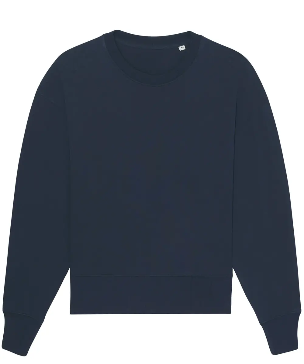 Radder Oversized Brushed Crewneck (STSU857) French Navy