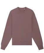 Radder Oversized Brushed Crewneck (STSU857) Kaffa Coffee