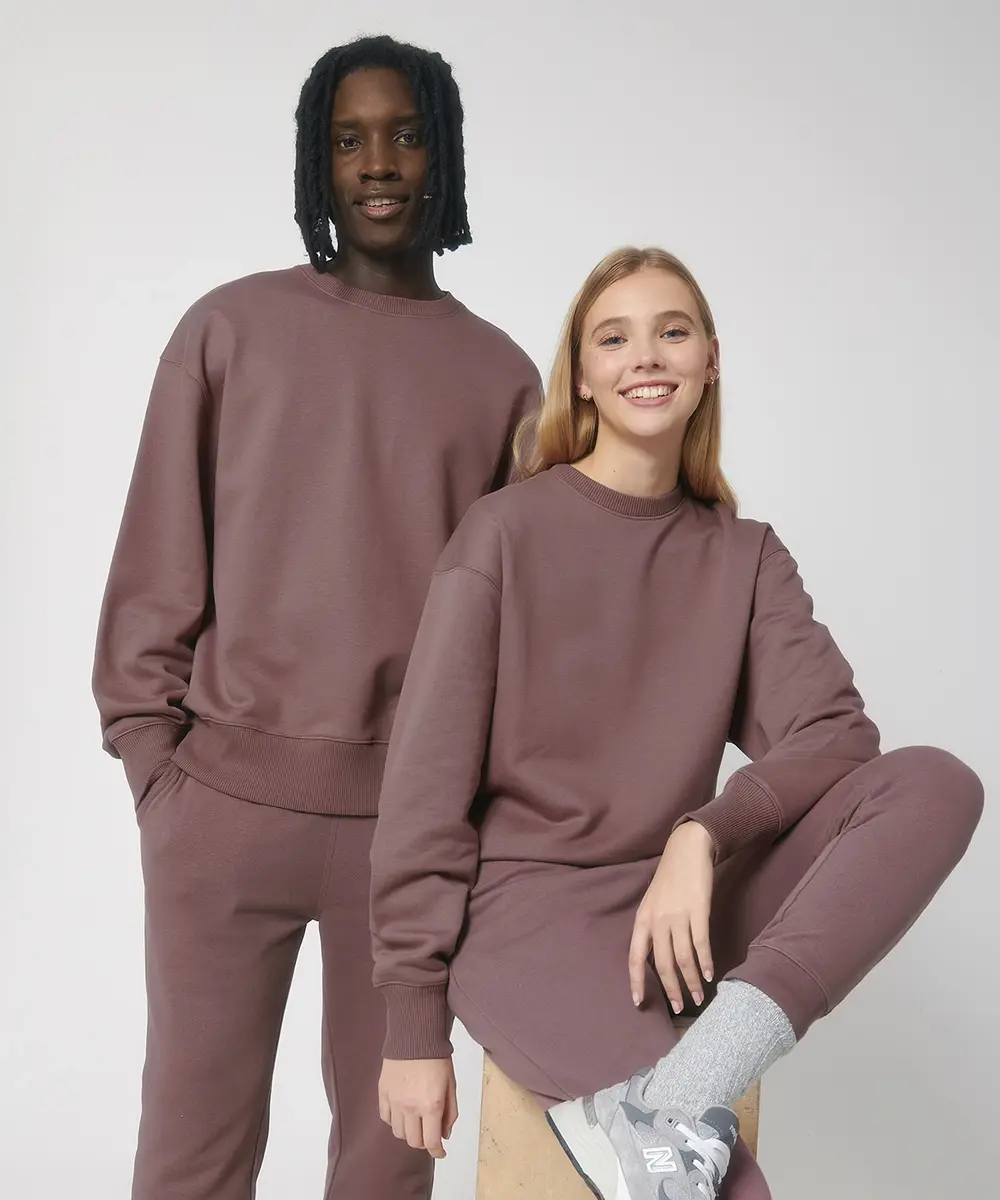 Radder Oversized Brushed Crewneck (STSU857)