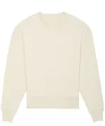 Radder Oversized Brushed Crewneck (STSU857) Natural Raw
