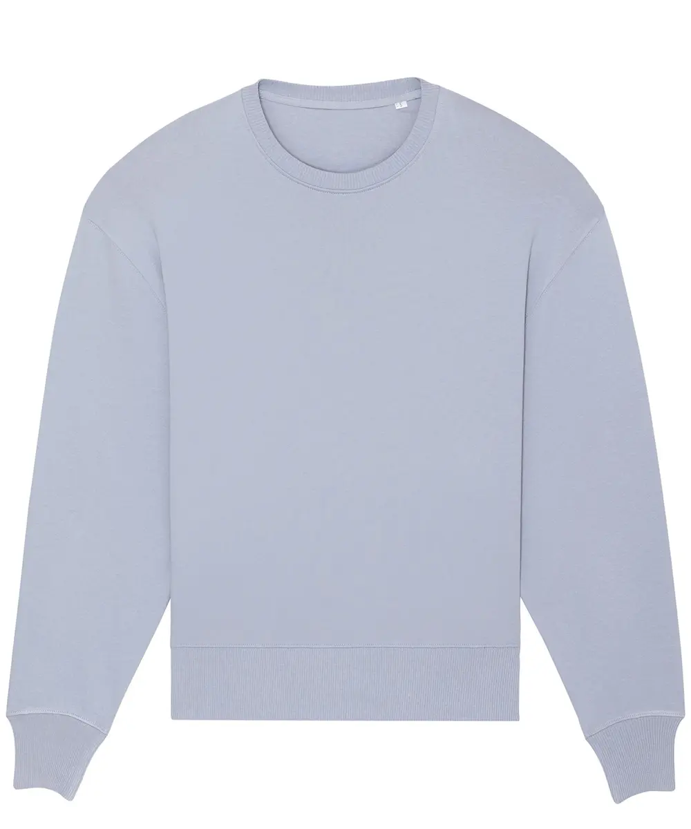 Radder Oversized Brushed Crewneck (STSU857) Serene Blue