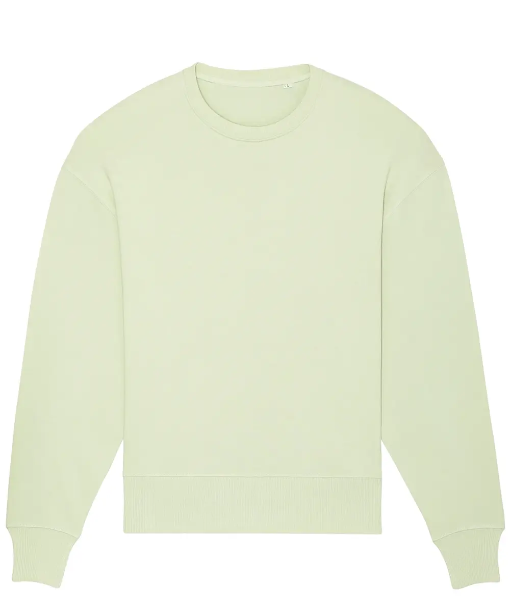Radder Oversized Brushed Crewneck (STSU857) Stem Green