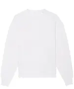 Radder Oversized Brushed Crewneck (STSU857) White
