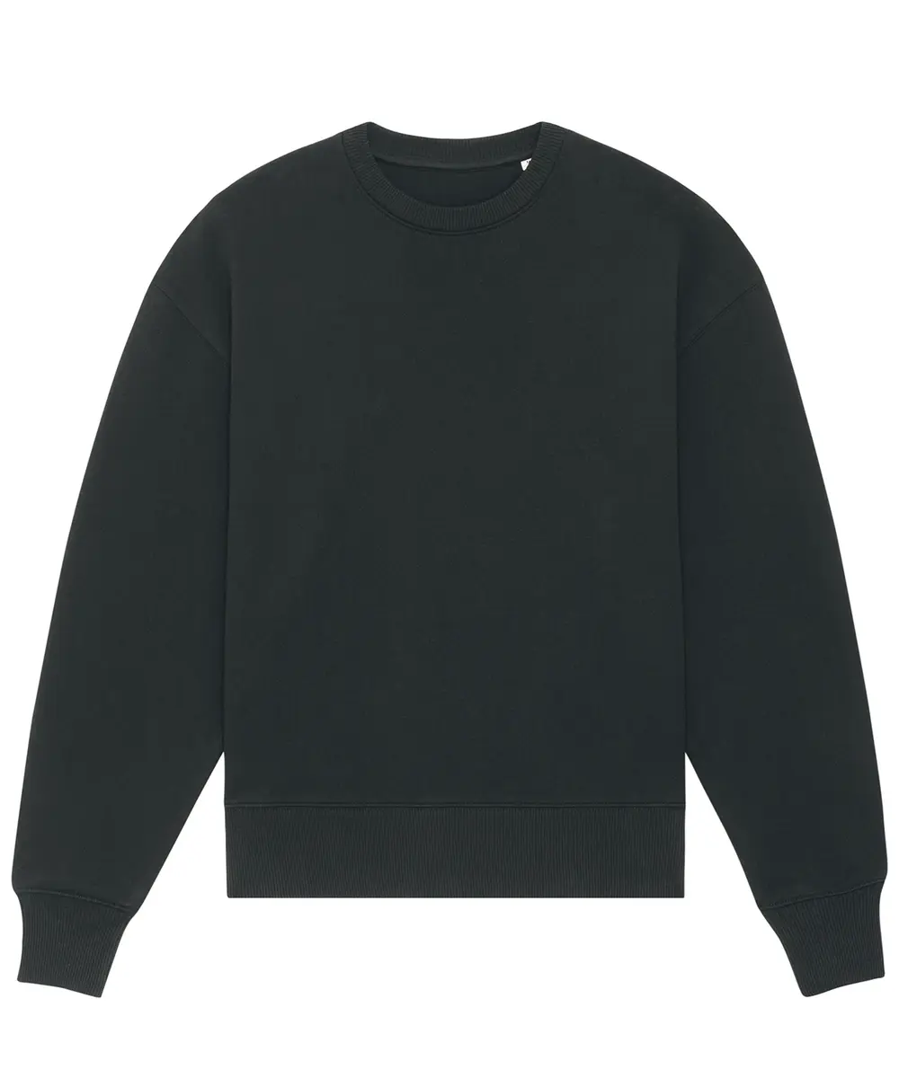 Radder Heavy Unisex Crewneck Sweatshirt (STSU866) Black