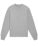 Radder Heavy Unisex Crewneck Sweatshirt (STSU866) Heather Grey