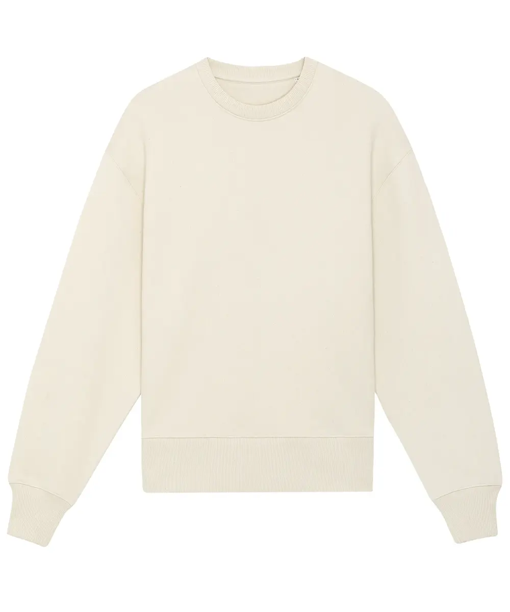 Radder Heavy Unisex Crewneck Sweatshirt (STSU866) Natural Raw
