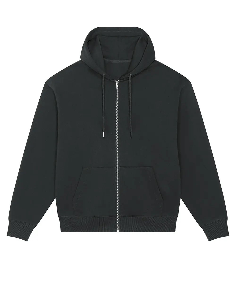 Unisex Locker Heavy Zip-through Sweatshirt (STSU953) Black