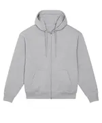 Unisex Locker Heavy Zip-through Sweatshirt (STSU953) Heather Grey