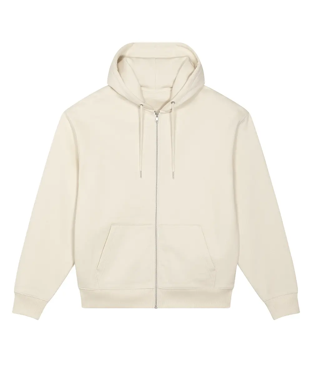 Unisex Locker Heavy Zip-through Sweatshirt (STSU953) Natural Raw