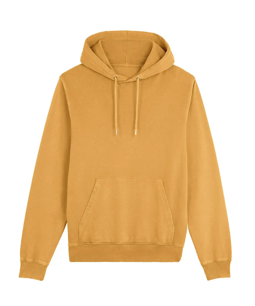 Unisex Archer Vintage Hoodie Sweatshirt (STSU040) Garment Dyed Gold Ochre