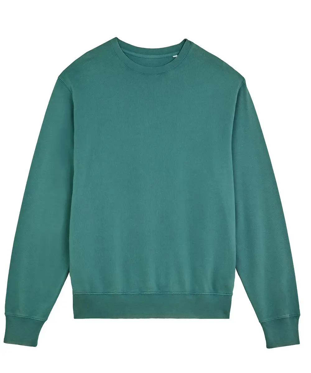 Unisex Matcher Vintage Sweatshirt (STSU085) Garment Dyed Hydro