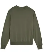 Unisex Matcher Vintage Sweatshirt (STSU085) Garment Dyed Khaki