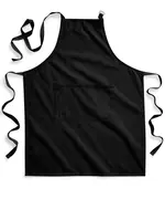 Fairtrade Cotton Adult Craft Apron Black
