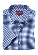blue gingham