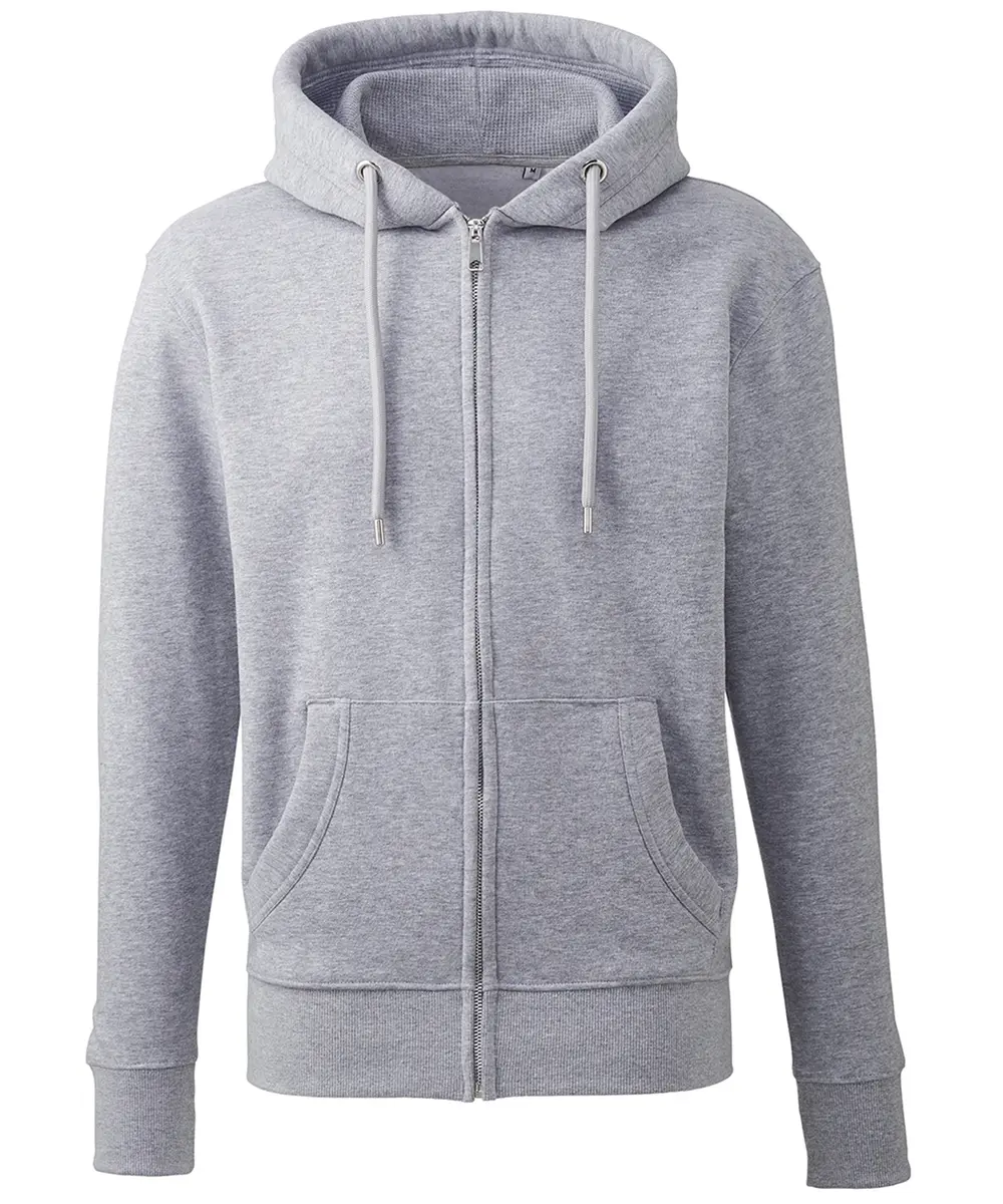 Men's Anthem Full-zip Hoodie Grey Marl