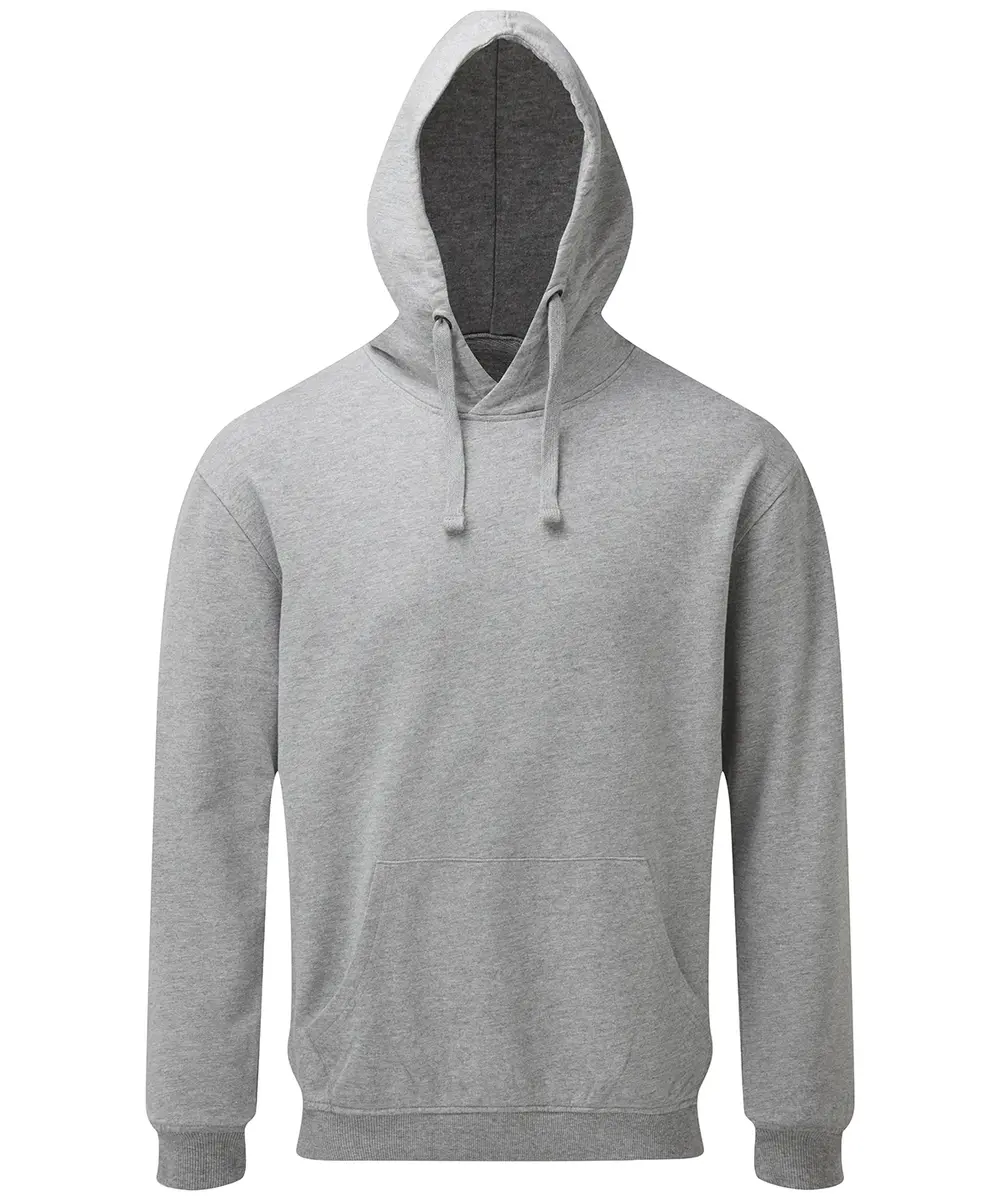 Men's Coastal Vintage Wash Loop Back Hoodie Heather Grey