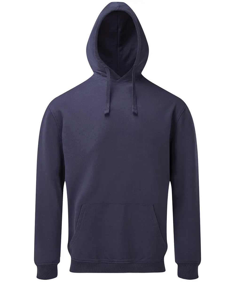 Men's Coastal Vintage Wash Loop Back Hoodie Navy