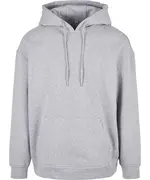 Basic Oversize Hoodie Heather Grey