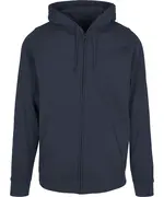 Basic Zip Hoodie Navy