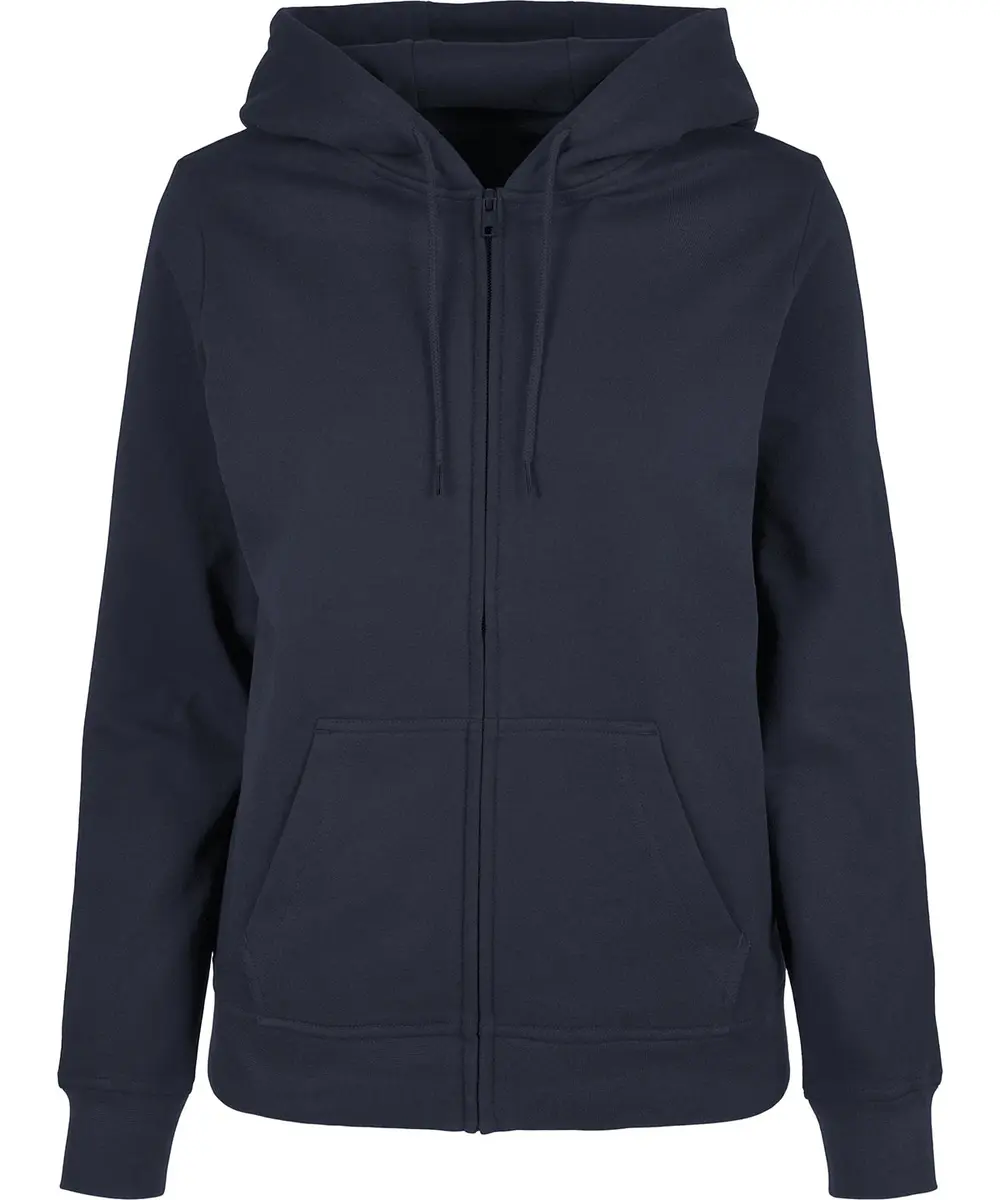 Women's Basic Zip Hoodie Navy