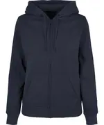 Women's Basic Zip Hoodie Navy